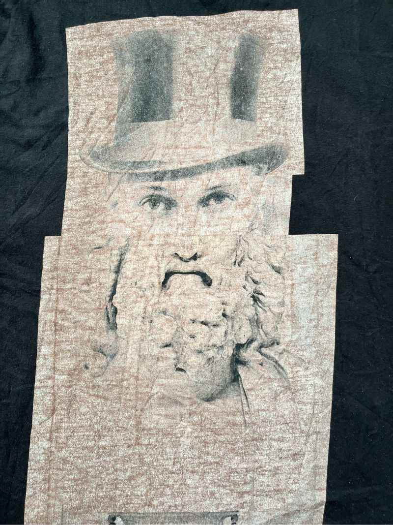 Neil Barret “BEARDED TOP HAT” Tshirt, foto 3