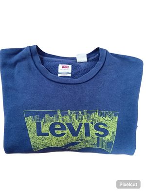 CREWNECK LEVIS BIRU UNISEX