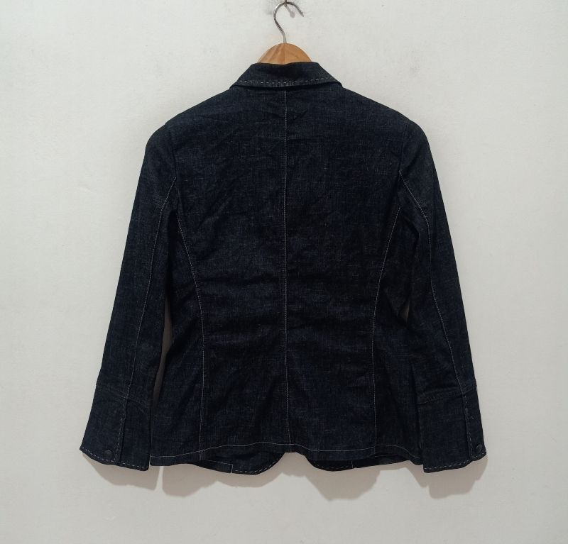 Marithe Francois Girbaud Denim Blazer Women, foto 2