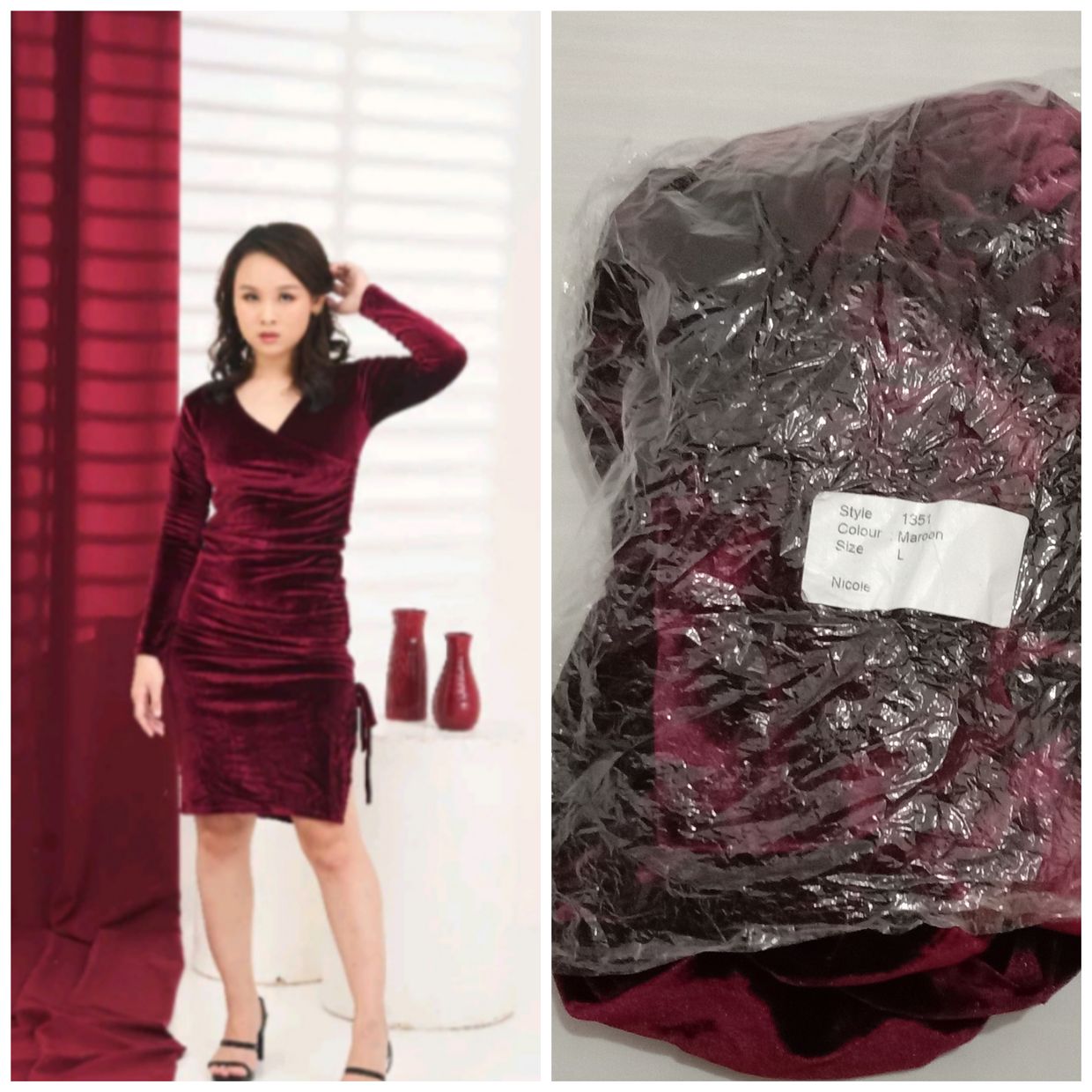 Cosplay Midi dress Wanita brown