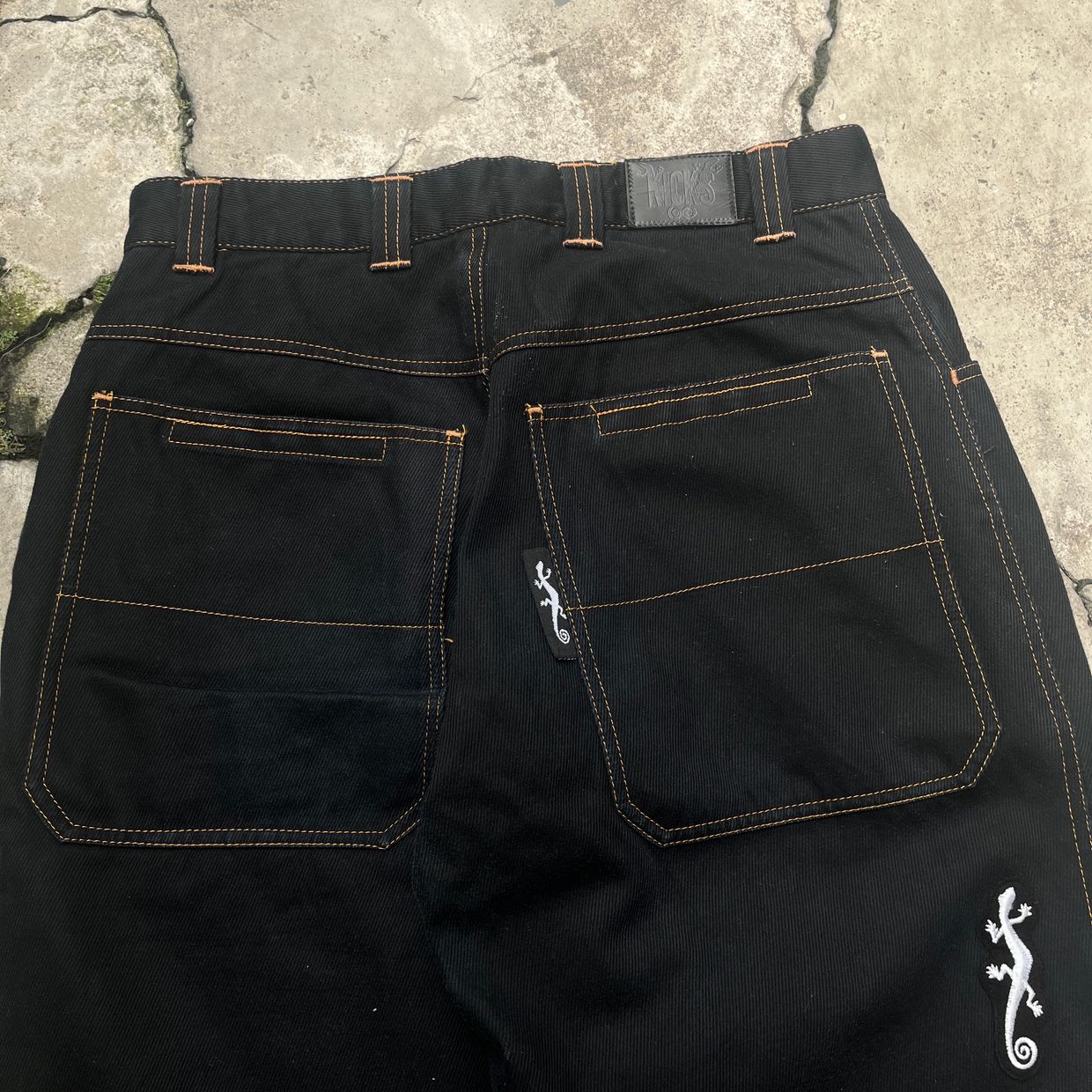 Y2K Jeans Pria white, foto 2