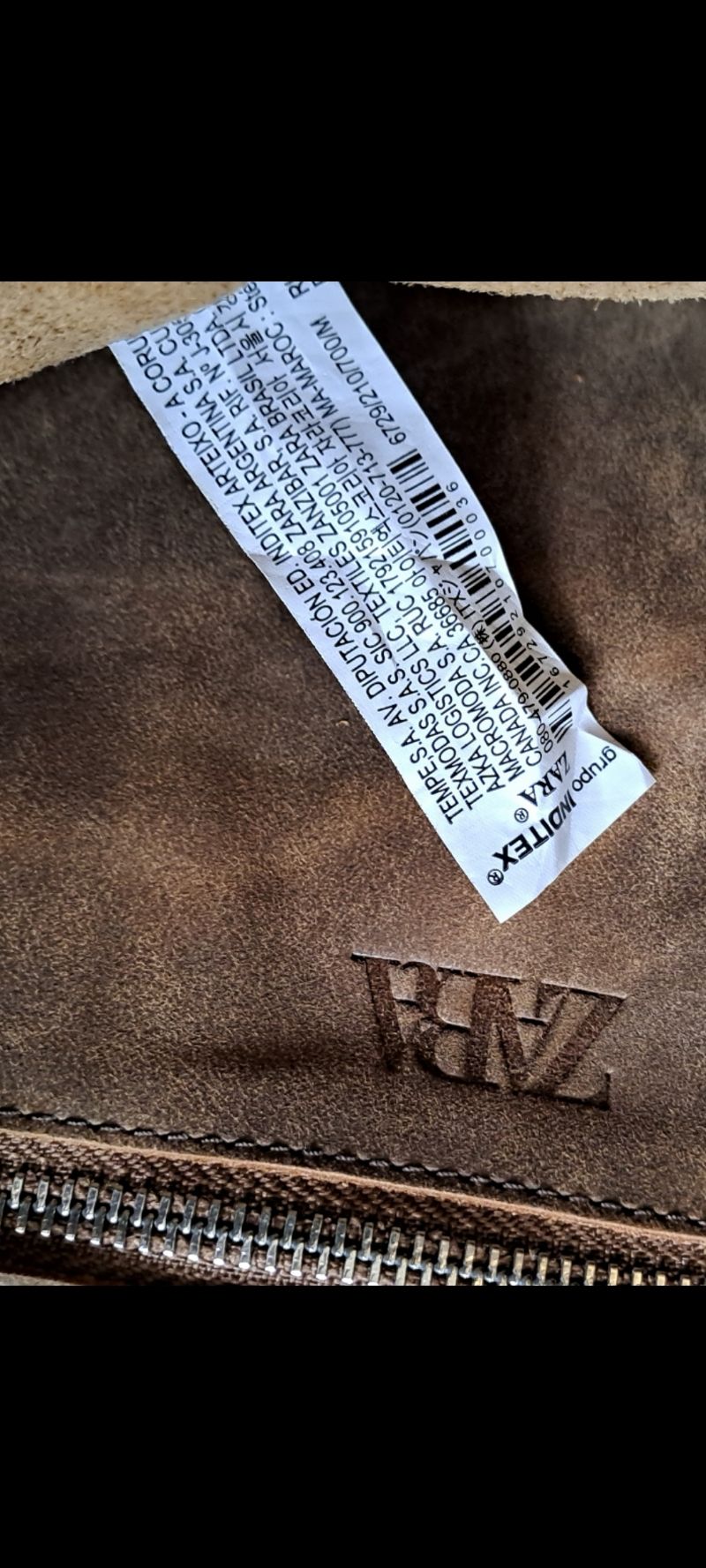 zara sling shoulder bag, foto 3