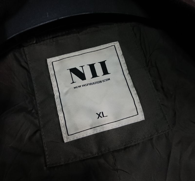 NII Vintage Casual Bomber jacket Pria brown, foto 6
