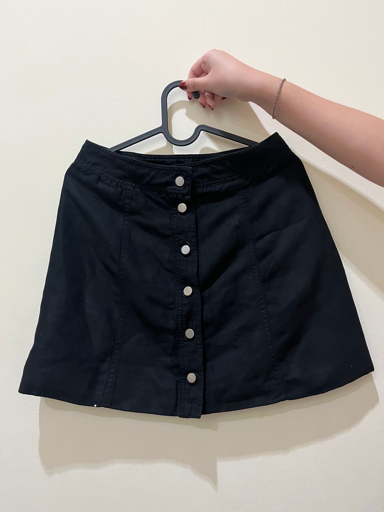 H&M Luxury Casual Mini skirt Wanita black