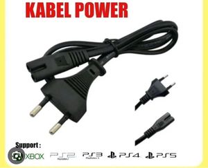 Kabel Power PS2 PS3 Bawaan Copotan Versi Original