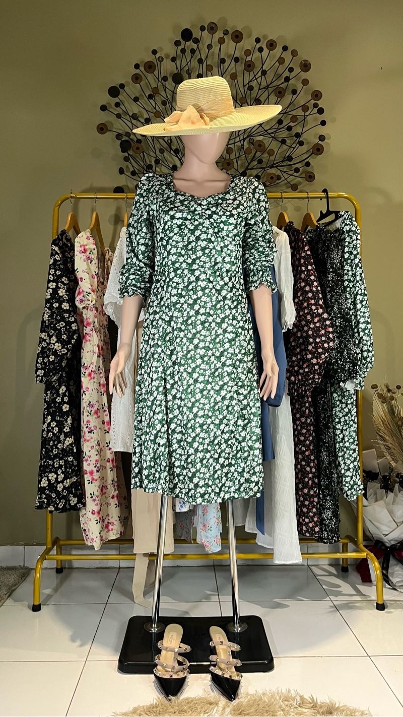 Midi dress & rajut, foto 4