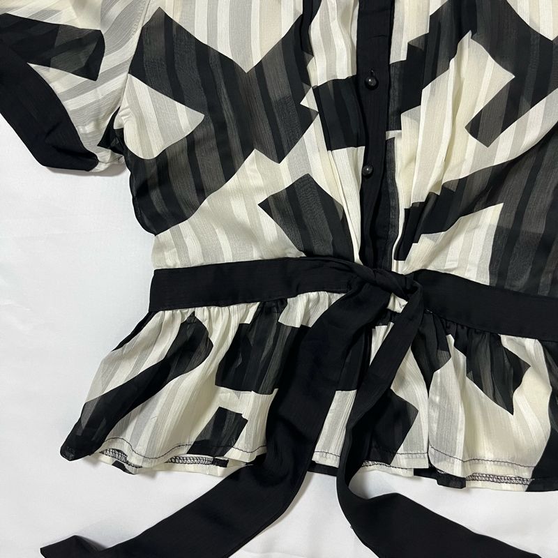 black n white shirt, foto 3
