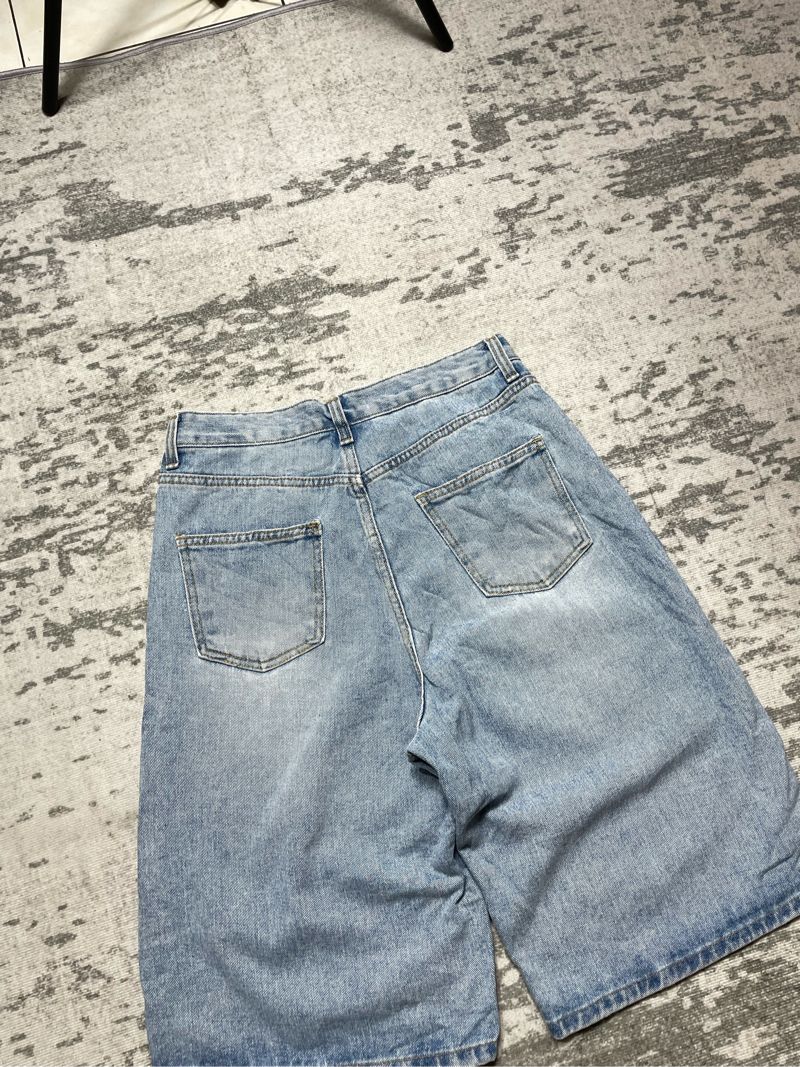 Y2k jeans jorts pants, foto 4