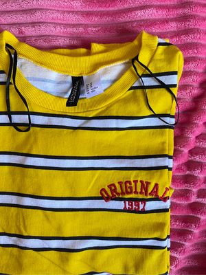 H&M long sleeve striped t-shirt