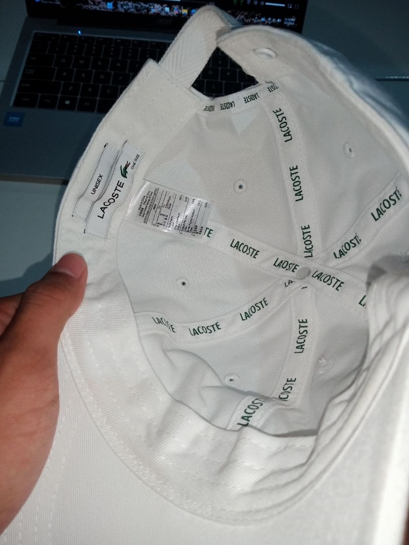 Lacoste Cotton Twill Cap, foto 4