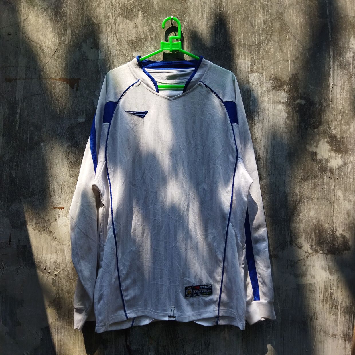 Vintage Sportswear Jersey Pria white blue