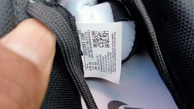 NIKE DUNK LOW PANDA BLACK WHITE, foto 6