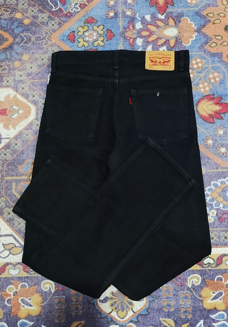 Levi's 505 USA Black Jeans, foto 5