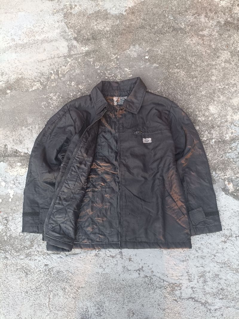 Work Jacket Dickies Double Zipper Duck Canvas Vintage, foto 4
