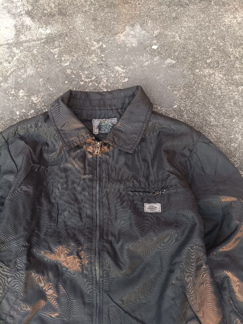 Work Jacket Dickies Double Zipper Duck Canvas Vintage, foto 3