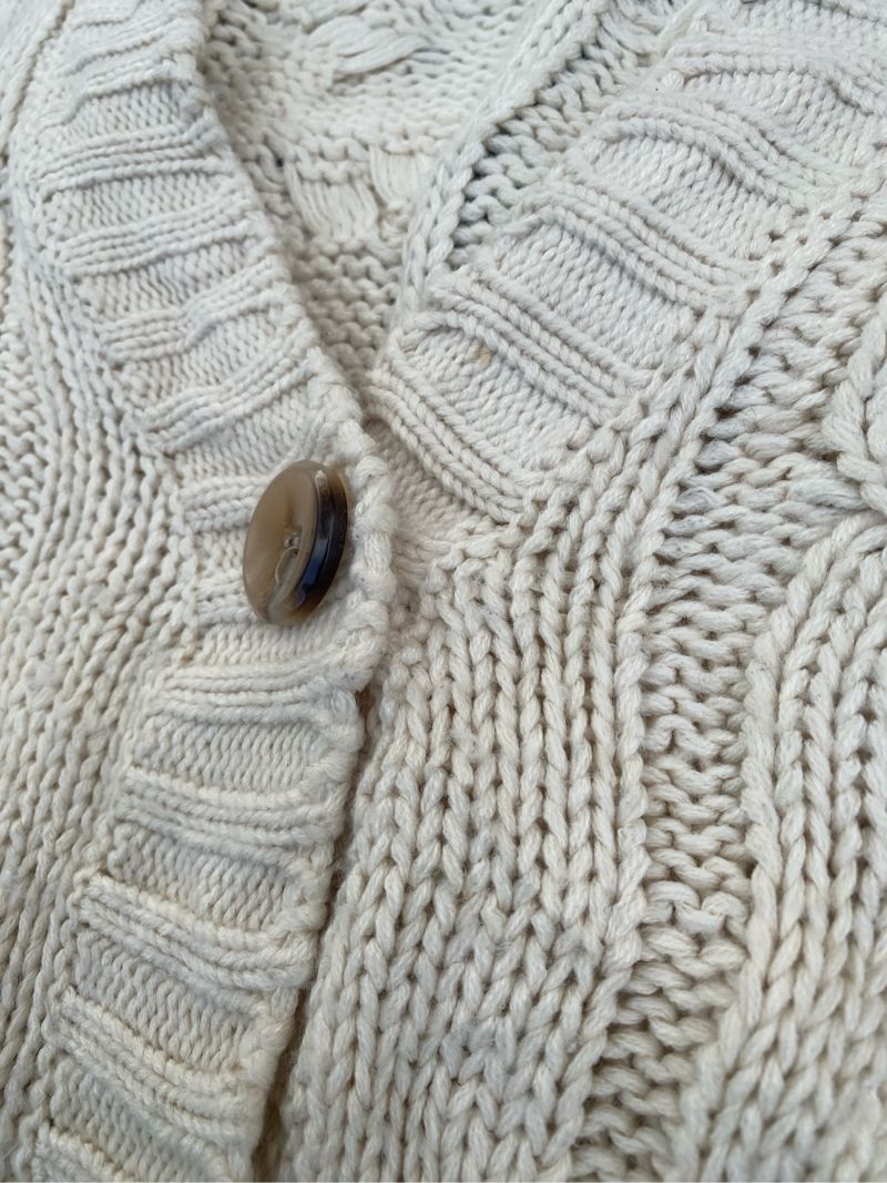 Chain Cream Cardigan, foto 4