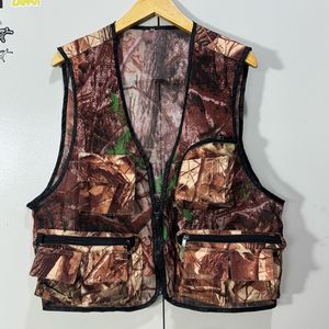 Vest camo realtree multipocket outdoor