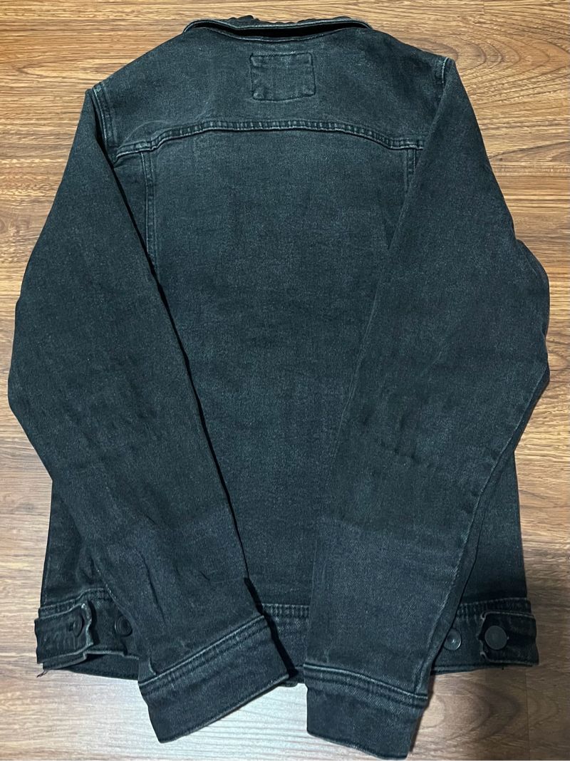 ZARA MEN Jacket Jeans Dark Grey, foto 3