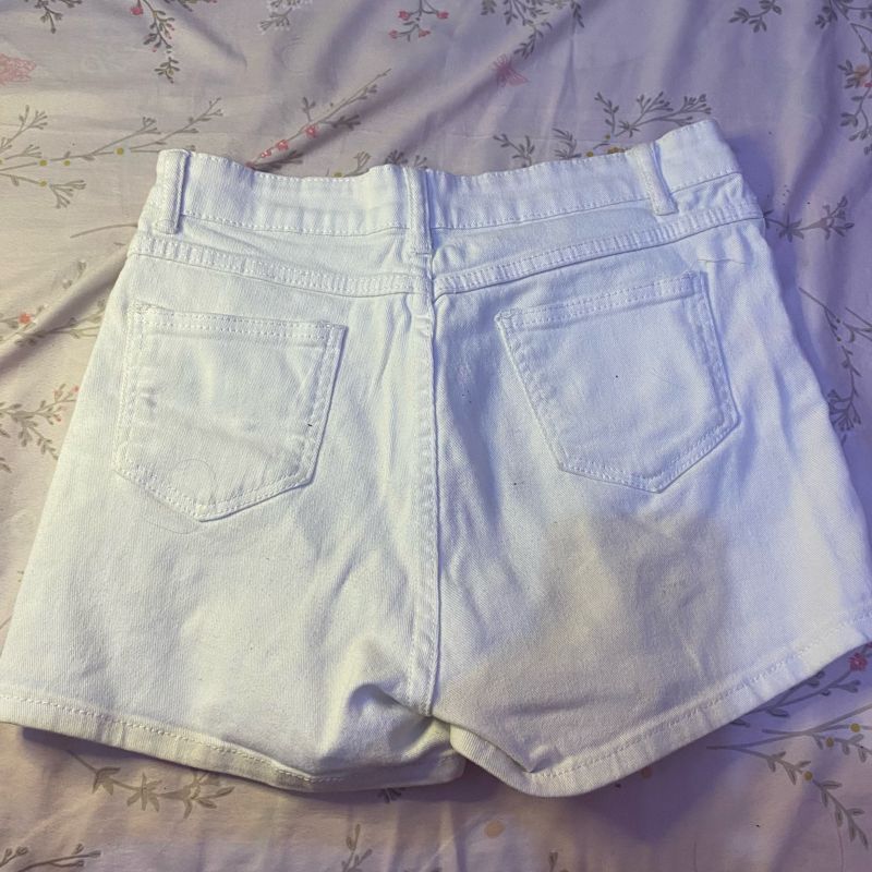 short pants jeans (white), foto 2