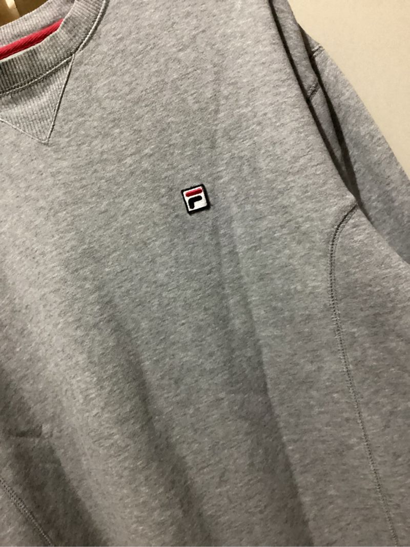 Fila Casual Indie Sweatshirt Pria gray, foto 4