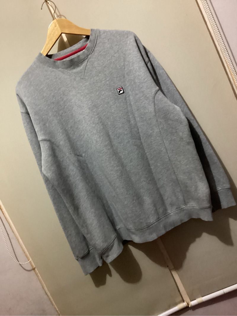 Fila Casual Indie Sweatshirt Pria gray, foto 2
