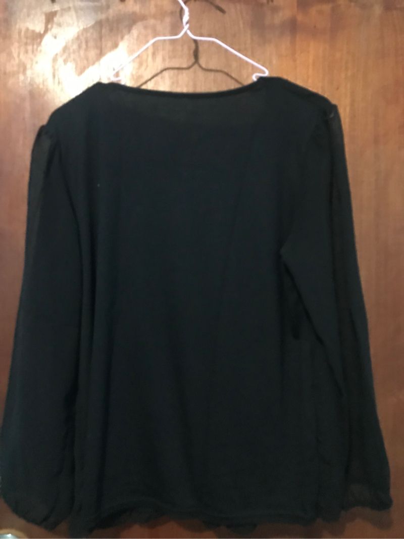 Blouse hitam, foto 2