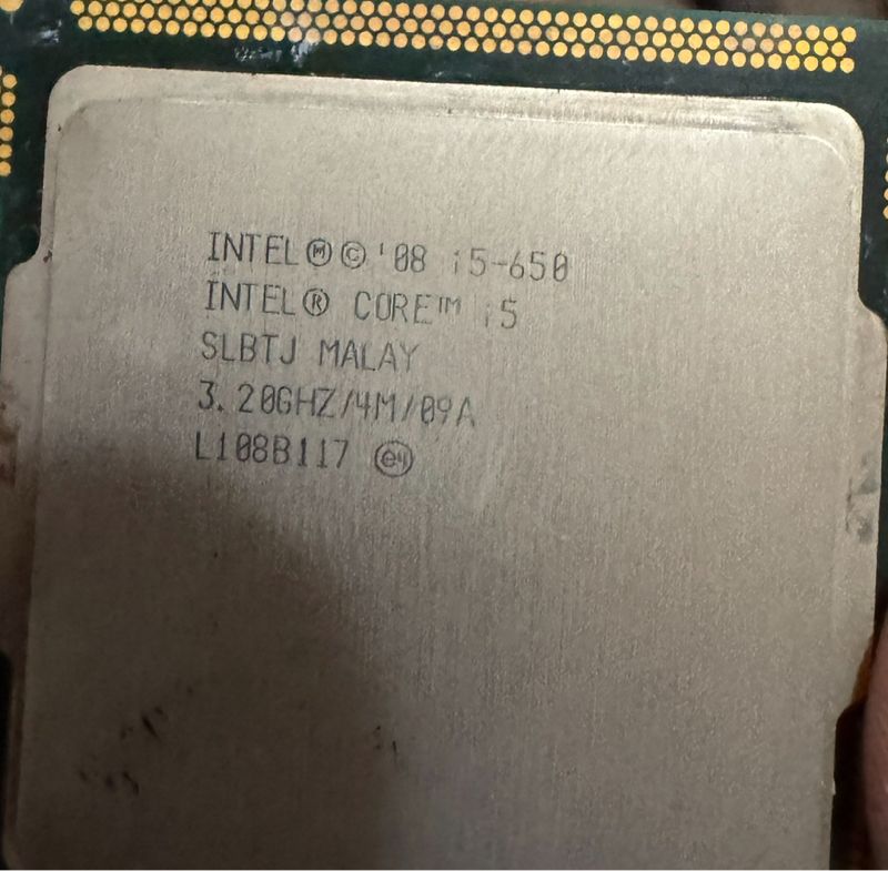 Processor Intel Core I5 650 Socket 1156 Prosesor Core I5 Cop, foto 2