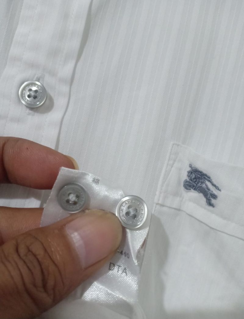 Kemeja Putih Burberry M Slim, foto 4