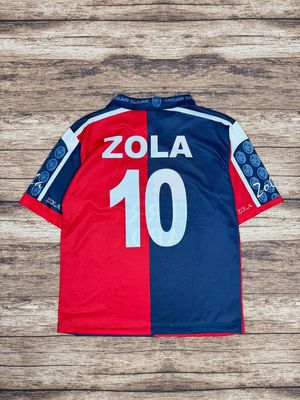 cagliari 2002-2003 “zola” jersey #JLJR114