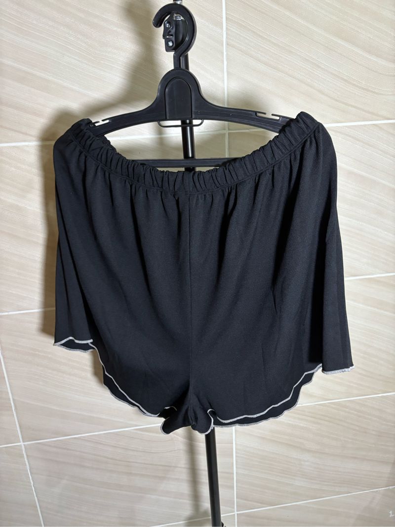 SATU SET PAJAMAS HITAM, foto 2