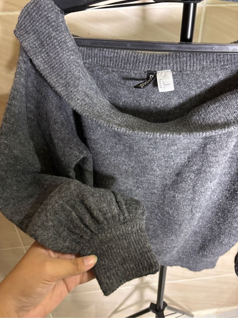ATASAN SABRINA TEBAL H&M BIG SIZE, foto 2