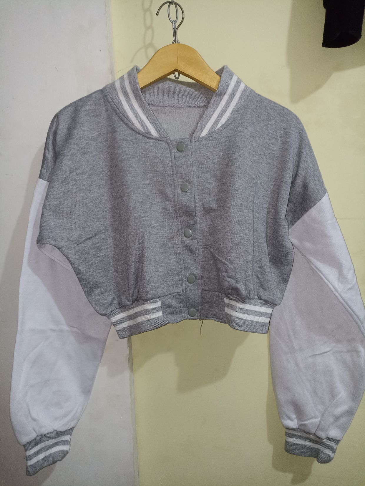 Sportswear Track jacket Wanita white gray