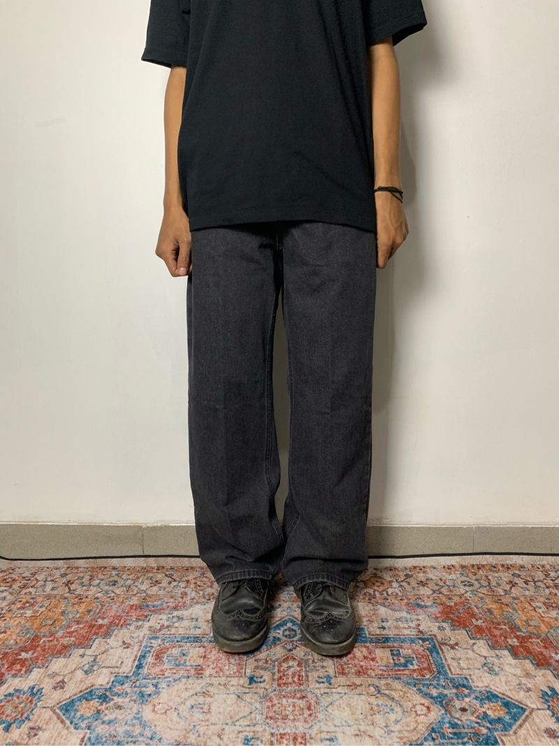 LOOSE JEANS BLACK GREY UNKNOWN, foto 2