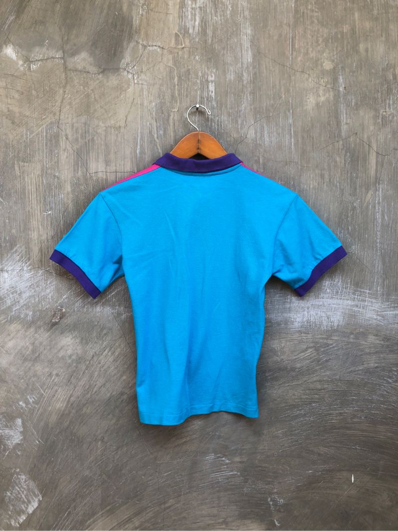 Vintage LL Bean Colour Block Polo, foto 7