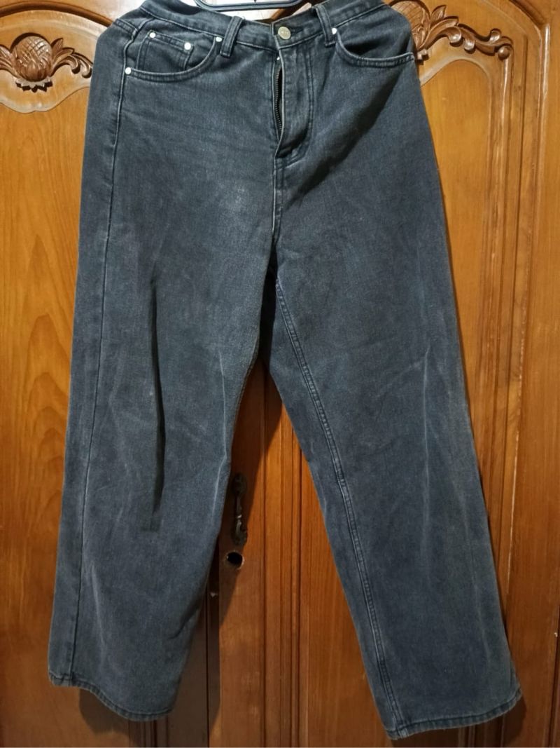 baggy jeans black, foto 4