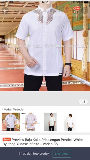 itang yunasz preview infinite varian 36 baju koko muslim