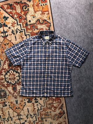 Boxy Shirt plaid short sleeve By BACK NUMBER