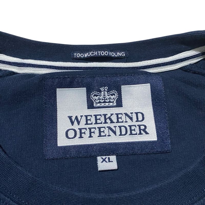 Weekend offender sable navy crewneck, foto 4