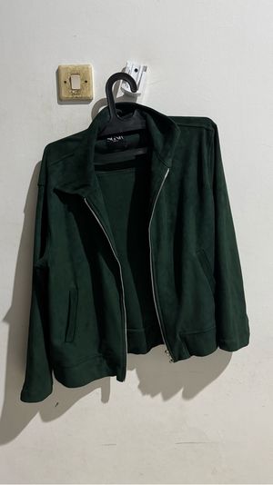 Signore suede green emerald S