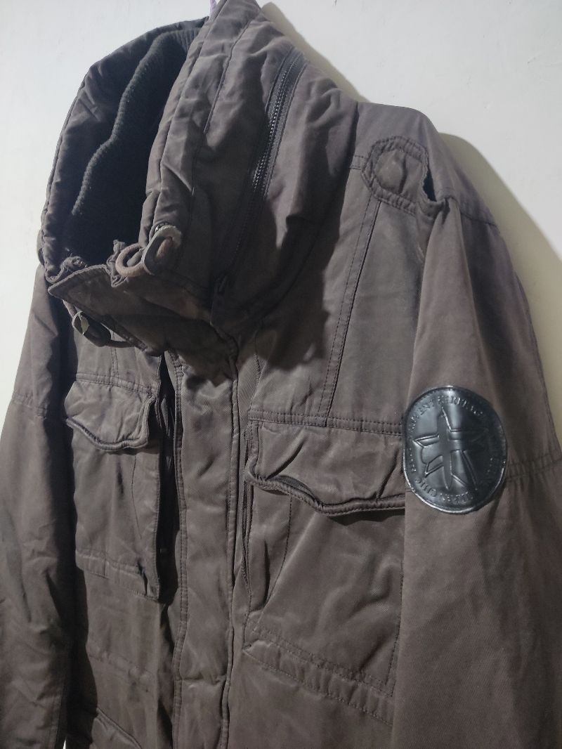 Parka Brown Modelan M65 Tebal Super Vintage, foto 2
