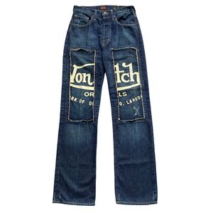 Von Dutch Streetwear Vintage Jeans Pria navy