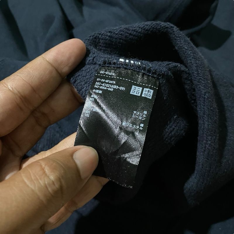 Uniqlo U basic black crewneck, foto 4