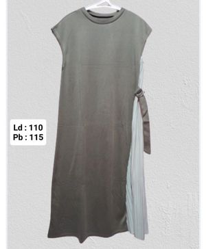 Dress kaos mix plisket INGNI