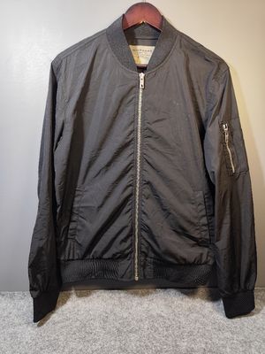 Jaket Bomber Giordano Hitam Pria Original Fashion Stylish