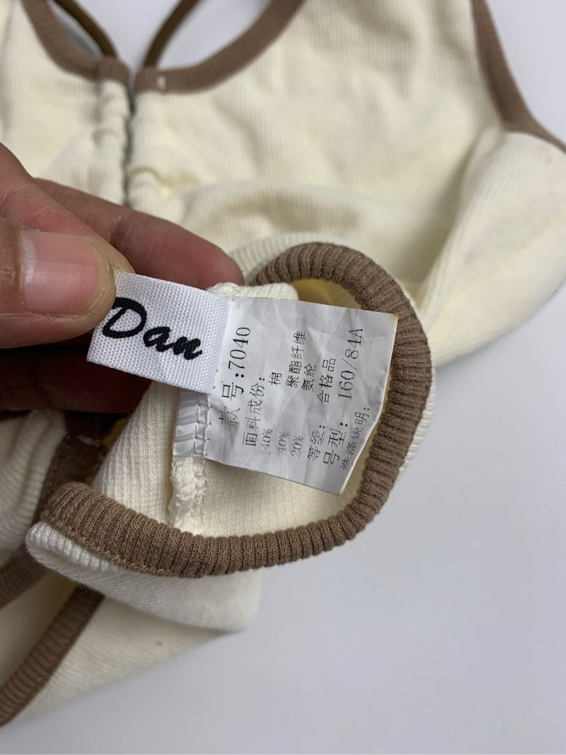 Y2k Dan Dan Drawstring Halterneck Top, foto 5