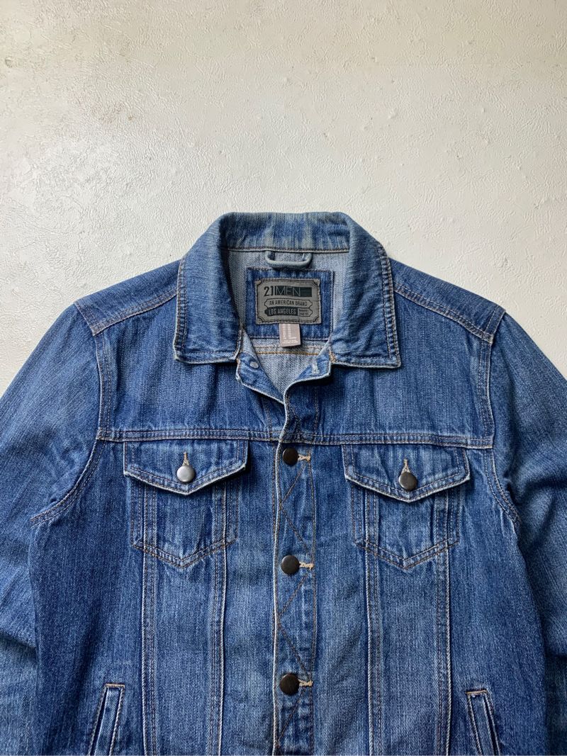 Forever 21 Men Trucker Denim Jacket, foto 3