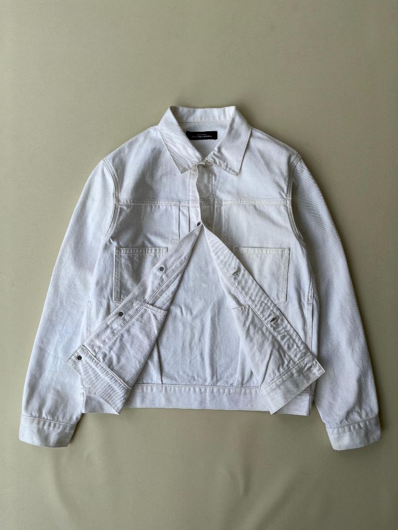 UNITED ARROW GREEN LABEL RELAXING WHITE DENIM JACKET, foto 5
