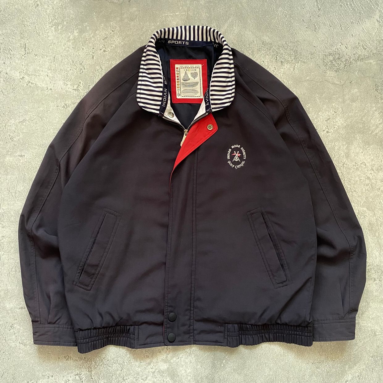 Sportswear Casual Bomber jacket Pria black gray