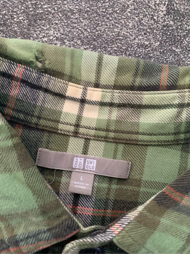 Kemeja Flanel Uniqlo, foto 3