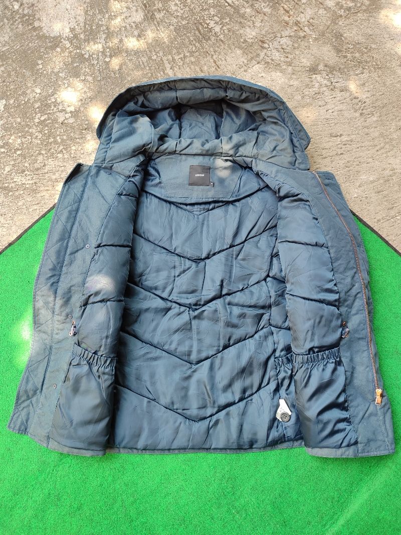 Jaket Parka Canvas Puffer Evisu, foto 2